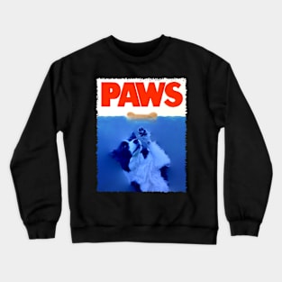 Border Beauty Collie PAWS, Urban Canine Couture Tee Triumphs Crewneck Sweatshirt